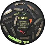 ESEE Sencillo Survival Knife with Micarta Handle & Sheath