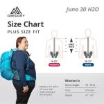 Gregory Women's Juno 30 H2O Hydration Backpack, Laguna Blue