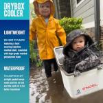 Engel UC19 Leak-Proof Drybox Cooler in Silver Color