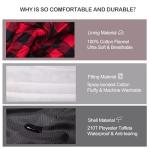 HiZYNICE Zero Degree Winter Camping Sleeping Bag, Black