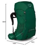 Osprey Rook 65L Men's Backpack - Mallard Green