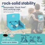 hiccapop Portable Travel Booster Seat for Camping & Dining