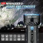 OLIGHT Marauder 2 Ultra Bright Rechargeable Flashlight