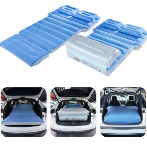 INFLATEFLY Inflatable Car Mattress: Built-in Pump, Sleep Pad
