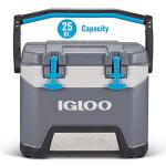 Igloo BMX 25qt Cooler - Carbonite Gray/Blue/Black
