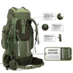 Colonel Pro Metal Frame Rucksack with 105L Capacity