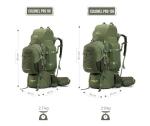 Colonel Pro Metal Frame Rucksack with 105L Capacity