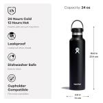 Hydro Flask 24 Oz Insulated Water Bottle - Camping