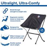 Big Agnes Skyline UL Black Backpacking Chair, Lightweight