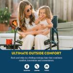 GCI Outdoor Freestyle Rocker with Side Table