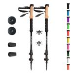 Montem Black Ultra Strong Trekking Poles, One Pair
