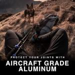 Montem Black Ultra Strong Trekking Poles, One Pair