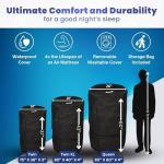 Memory Foam Camping Mattress Pad - CertiPUR-US Certified