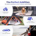 Memory Foam Camping Mattress Pad - CertiPUR-US Certified