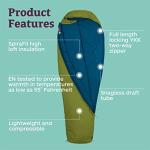 Marmot Voyager 55 Mummy Sleeping Bag - Cilantro