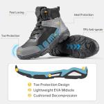 FREE SOLDIER Men's Waterproof Hiking Boots - Lightweight & Durable