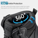 FREE SOLDIER Men's Waterproof Hiking Boots - Lightweight & Durable