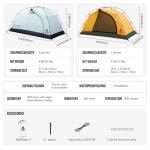 OneTigris Stella 4 Season Backpacking 2 Person Tent