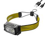 Nitecore NU25 400 USB-C Rechargeable Headlamp, Lightweight, Dual Beam, with Red Lighting for Hiking, Climbing, and Camping, with Lumentac Organizer