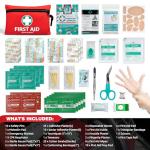 Mini 110 Piece Compact First Aid Kit for Camping