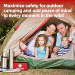 Mini 110 Piece Compact First Aid Kit for Camping