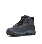 Columbia Men's Waterproof Hiking Boot, High-Traction Grip, Shark/Black