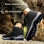 Men's Lightweight Water Resistant Hiking Boots - Anti-Slip