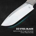 Kizer Metaproptizol Fixed Blade Knife with Sheath