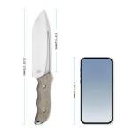 Kizer Metaproptizol Fixed Blade Knife with Sheath