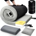 Willpo Memory Foam Camping Mattress Lightweight, Waterproof Gray