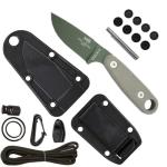 ESEE Izula II Fixed Blade Knife with Survival Kit