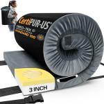 CYMULA Memory Foam Camping Mattress Pad - Portable & Comfortable