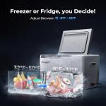 BougeRV 23 Quart Portable Car Refrigerator Freezer