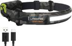 OPTIMAL VENTURES Liteband PRO 1000 Series Camo Wide-Beam Adjustable Personal Headlamp, 210° Illumination, Battery-Powered, Fits Hard Hats and Helmets, LBP1000-L34C, 1000 Lumens, Camo …