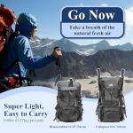 TheFitLife Ultralight Folding Trekking Poles, 2-Pack