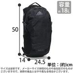 Gregory Nano 18 Outdoor Backpack, Black, One Size