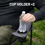 TIMBER RIDGE 2 Person Double Foldable Camping Loveseat