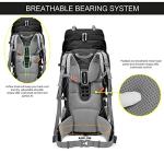 MOUNTAINTOP 80L Internal Frame Backpack for Man & Women
