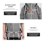 MOUNTAINTOP 80L Internal Frame Backpack for Man & Women