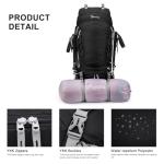 MOUNTAINTOP 80L Internal Frame Backpack for Man & Women