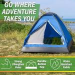 Wakeman Outdoors Lightweight Dome Tent for 2 People