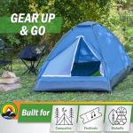 Wakeman Outdoors Lightweight Dome Tent for 2 People