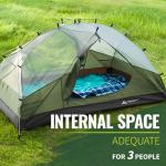 Forceatt 3 Person Camping Tent: Waterproof, Windproof, Ultralight