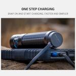 Compact Rechargeable EDC Pocket Flashlight for Camping & Hiking