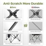 Oversized Folding Camping Chair, 450 LBS Support, Portable