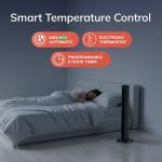 All-Season Tower Fan and Space Heater Combo