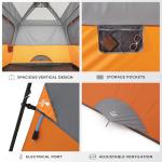 CORE 4 Person Cabin Tent with Organizer & Carry Bag
