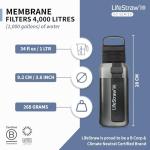 LifeStraw Go - BPA-Free Water Filter Bottle, 1L