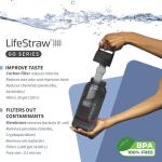 LifeStraw Go - BPA-Free Water Filter Bottle, 1L