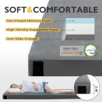 Kingfun 3" Memory Foam Camping Mattress - Waterproof